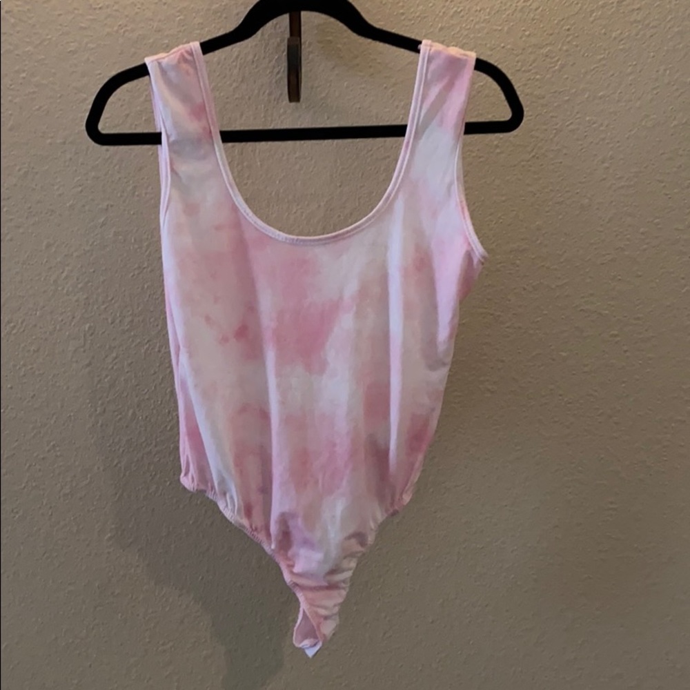 Tie dye bodysuit